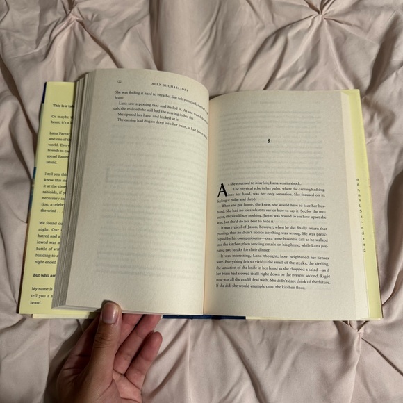 Book of the Month The Fury by Alex Michaelides Hardcover - Picture 3 of 5